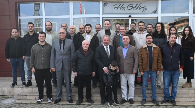 Başkan Nurlu inşaat mühendisleriyle buluştu