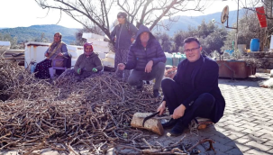 Başkan Öküzcüoğlu çubuk kırdı