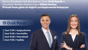 Başkanlar halkla buluşuyor