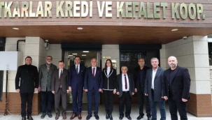 Başkanlardan başkan Destan'a destek ziyareti