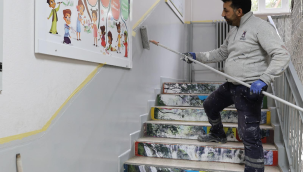 Belediye'den okullara yenileme desteği