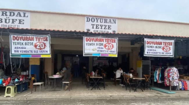 Buda odu! Salihli'de askıda yemek uygulaması