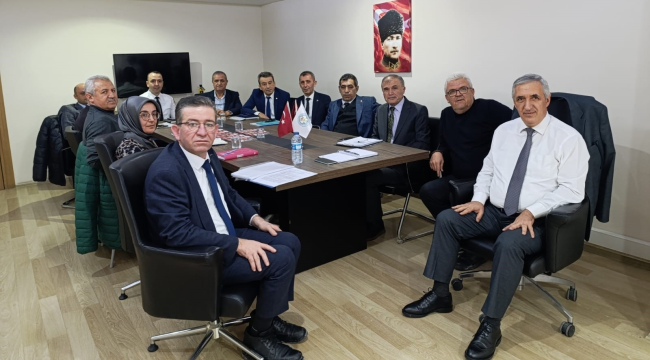 Büyükşehir ilçe şefleri toplantısı,Akhisar'da yapıldı
