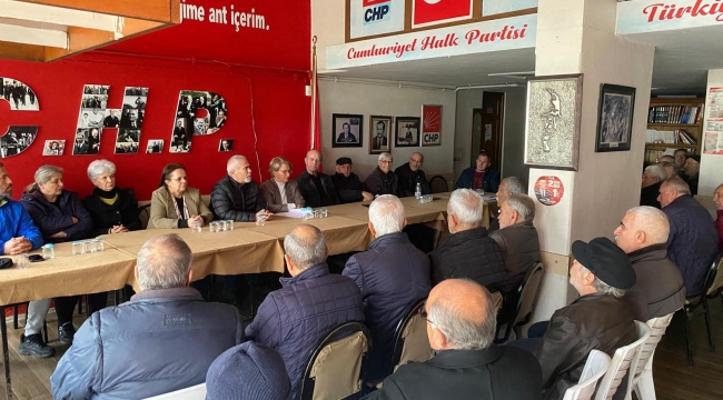 CHP emekliler komisyonu iş başında