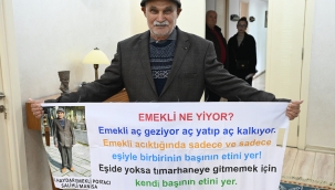 Emekli postacı Salihli'yi böyle dolaştı