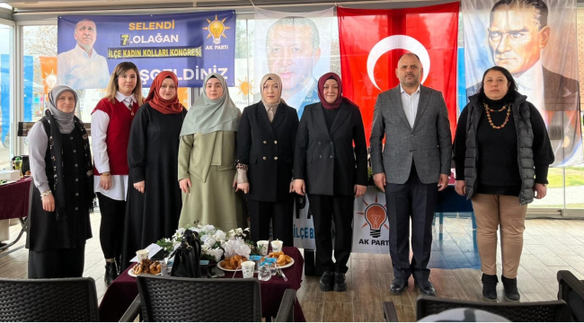 Feyza Kocademir AKP Selendi ilçe kadın kolu başkanı seçildi