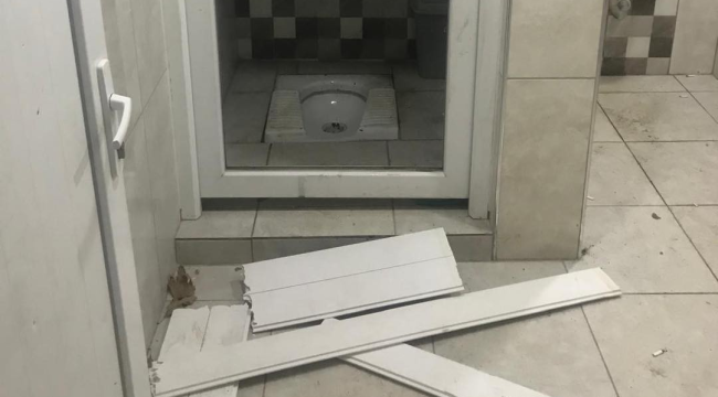 Gölmarmara'da vandalizm