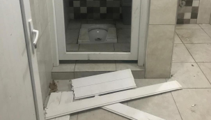 Gölmarmara'da vandalizm