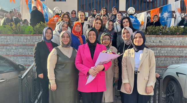 Güldane Aksu Kırkağaç AKP ilçe kadın kolları başkanı