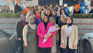 Güldane Aksu Kırkağaç AKP ilçe kadın kolları başkanı