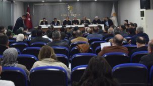 İl kongresi öncesi AKP 3 kademe ilçe başkanları toplandı