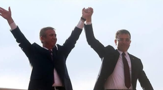 İmamoğlu ifade verdi:Yavaş'la birlikte halk seslendi