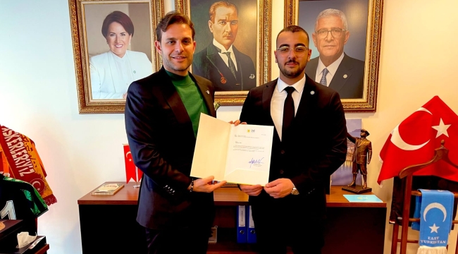 İYİ parti Manisa il gençlik kolları başkanlığı'na Oğuzhan Türk atandı