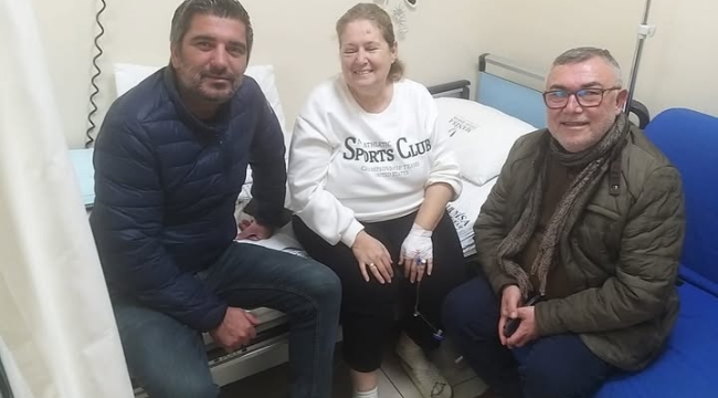 Kaçar ve Çavuş'tan Güven'e ziyaret