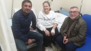 Kaçar ve Çavuş'tan Güven'e ziyaret