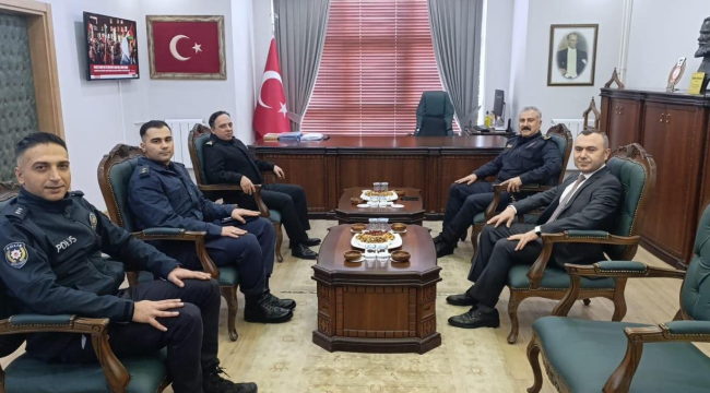 Kaymakamlara hayılı olsun ziyareti