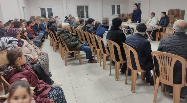 Kırkağaç'ta başkan Dönmez'in mahalle buluşmaları sürüyor