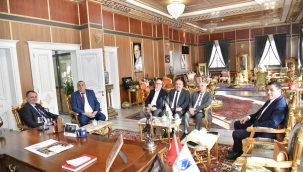 Konya Tuzlukçu belediye başkanı Manisa'da