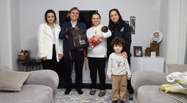 Kula'da "hoş geldin bebek projesi" başladı