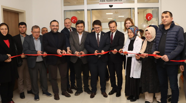 Kula devlet hastanesi yeni fizik tedavi servisi açıldı