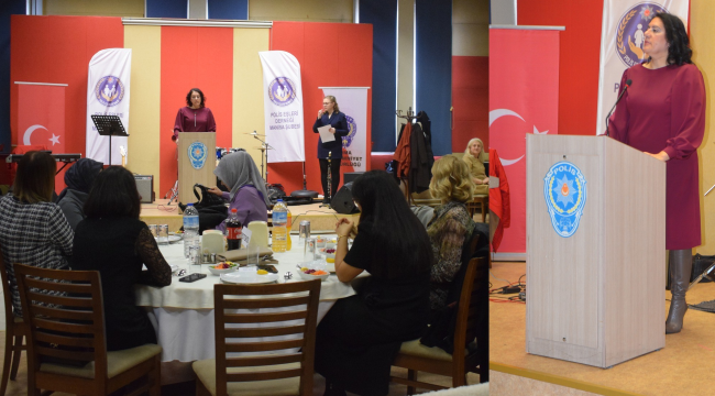 Manisa polis eşleri derneği Soma toplantısı yapıldı