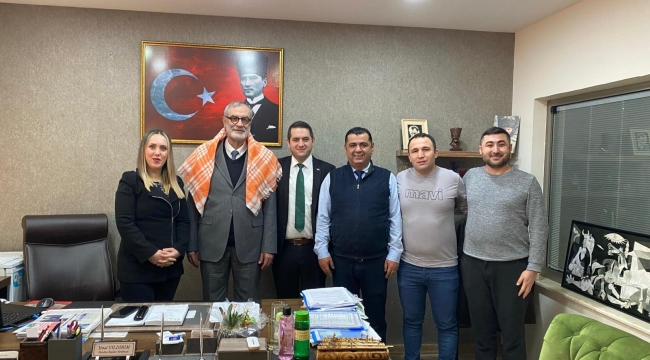 Manisa Selendililer derneği yönetimi başkan yardımcısı Yıldırım'ı ziyaret etti