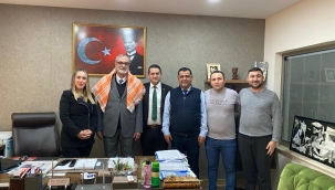 Manisa Selendililer derneği yönetimi başkan yardımcısı Yıldırım'ı ziyaret etti