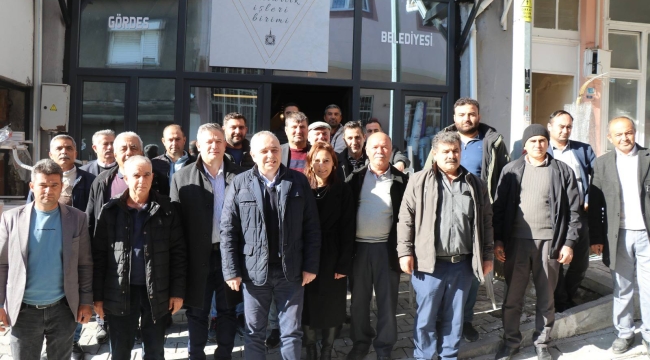 Muhtarlar toplantısına Bakırlıoğlu'da katıldı