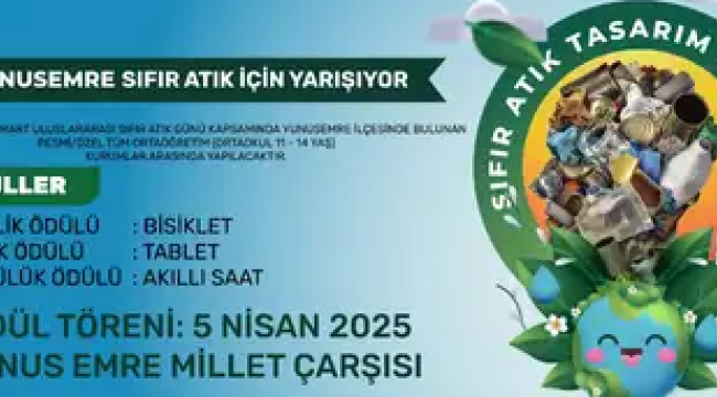 Ortaokullarda sıfır atık tasarım yarışması 