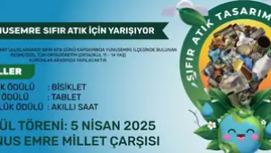 Ortaokullarda sıfır atık tasarım yarışması 