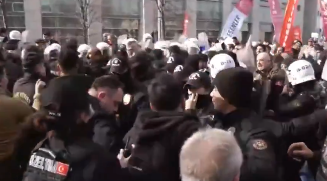 Özgür Özel'den Çağlayan'daki müdahaleye tepki