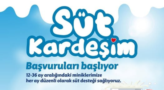 Şehzadeler belediyesi süt kardeşimle çocuklara süt dağıtılacak