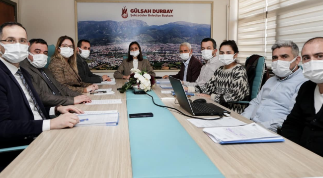 Şehzadelerde encümen toplantısıda yapıldı