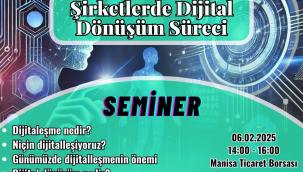 Şirketlere sertifikalı dijital dönüşüm semineri