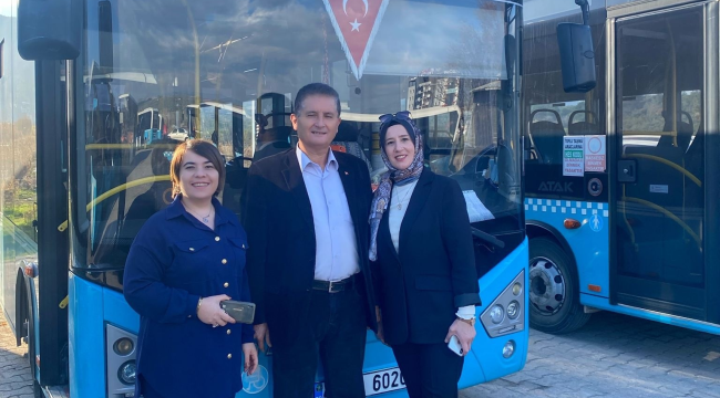 Soma'da bir ilk: özel halk otobüslerine kadın şoför dönemi başladı