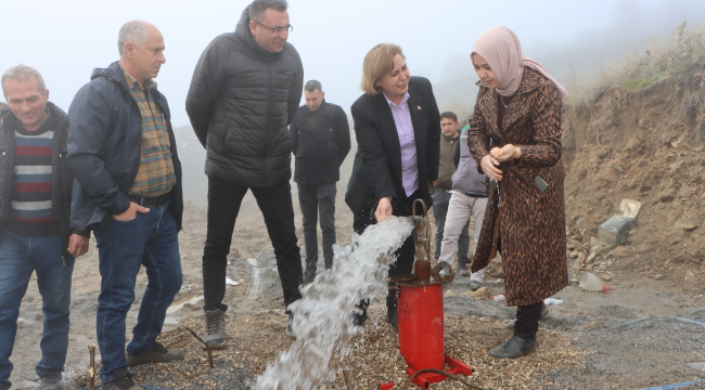 Kula'da Emre ve Kenger mahallelerine kesintisiz içme suyu müjdesi