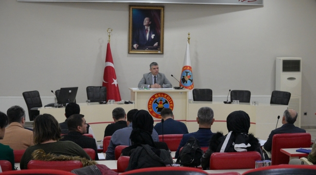 Toplantıda muharlar mahallelerin sorunlarını dile getirdi