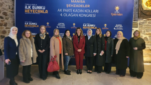 Tülay Şentürk yeniden AKP Şehzadeler ilçe kadın kolu başkanı