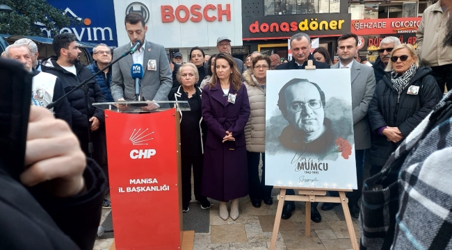 Uğur Mumcu'yu anma töreninde konuşan başkan İlksen''bizler daha cesur olacağız''