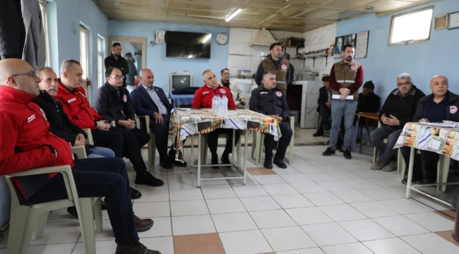 Üreticilere 14 ilçe 42 mahallede yeni destek modeli anlatılıyor