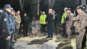 Vali Özkan polis ve Jandarma personelinin yeni yılını kutladı