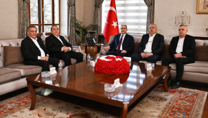 Vali Özkan ve sendikacılar maden sektöründe yaşanan sorunları ele aldı