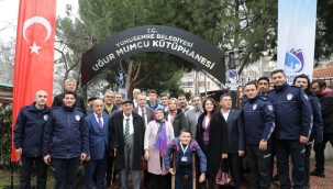 Yunuseme'de Uğur Mumcu kütüphanesi açıldı