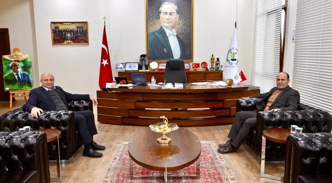 Ziyarette başkanlar işbirliğini ele aldı