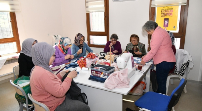 12 kadın dayanışma ve eğitim merkezinde, bin 500 kurs görüyor