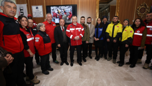 AFAD'a bağlı çalışacak kurtarma ekibi 35 kişiden oluşuyor