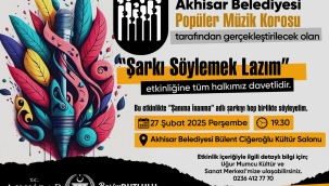 Akhisar belediyesinden vatandaşlara ücretsiz şarkı söyleme çağrısı