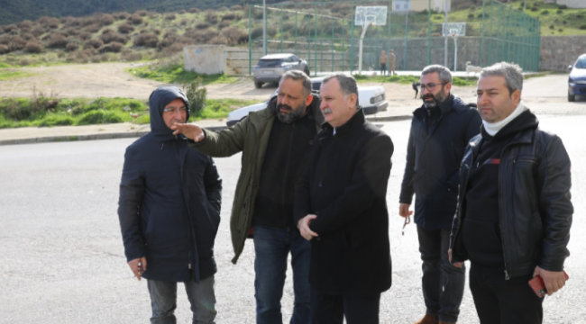 Başkan Balaban Akgedik mahallesine pazaryeri ve taziye evi yapılacağını açıkladı