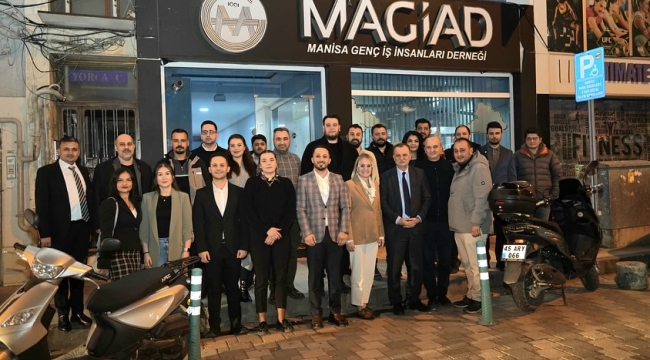 Başkan Balaban genç iş adamları ile Manisa'nın ekonomisini ele aldı