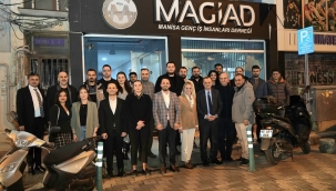 Başkan Balaban genç iş adamları ile Manisa'nın ekonomisini ele aldı